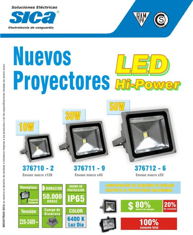 Proyector Sica Led 10w